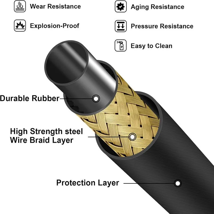 StrongShot Power Hose 15M 5800PSI