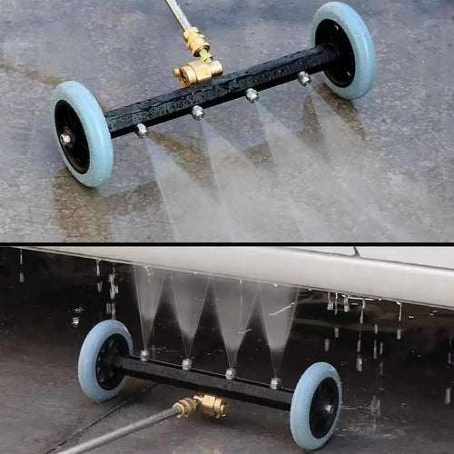 StrongShot Car Chassis Cleaner Attachment – Complete Set with 3 Extension Wands