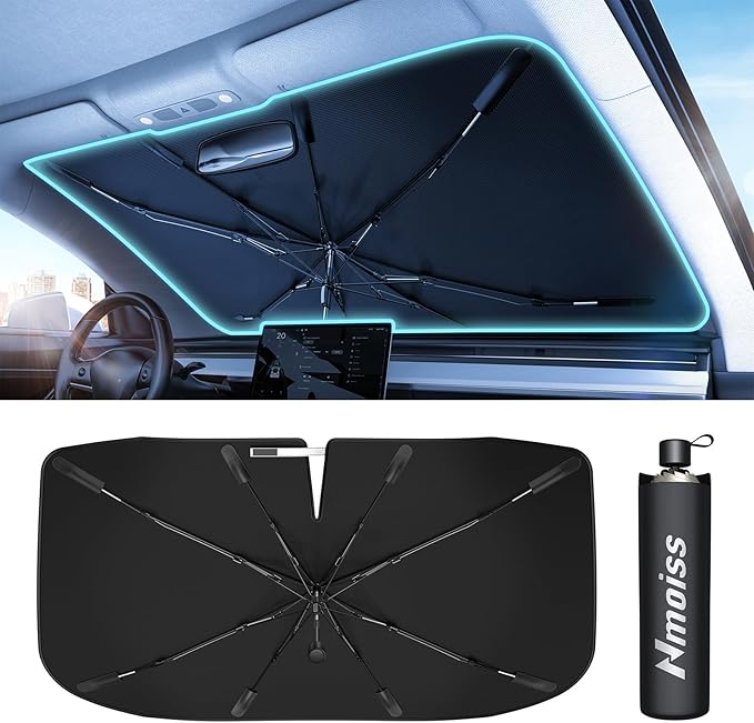 StrongShot SunShade Pro™ – Windshield Sun Shade | UV Protection & Heat Reduction