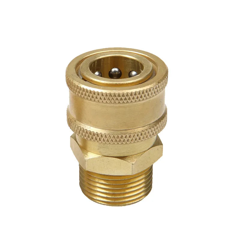 Strongshot Brass 1/4" Quick Connect Adapter – G1/4 Female Thread