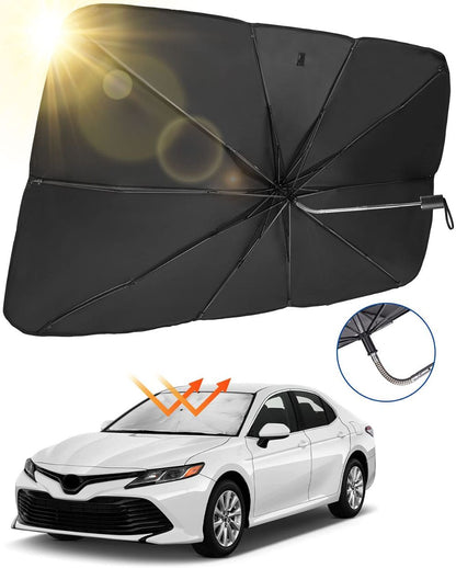 StrongShot SunShade Pro™ – Windshield Sun Shade | UV Protection & Heat Reduction